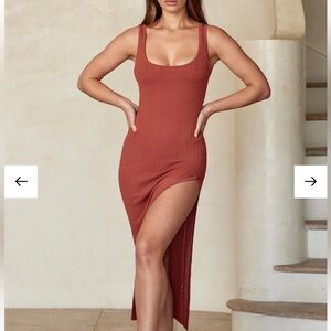 Monday Swimwear Honolulu Copper Cover Up Dress